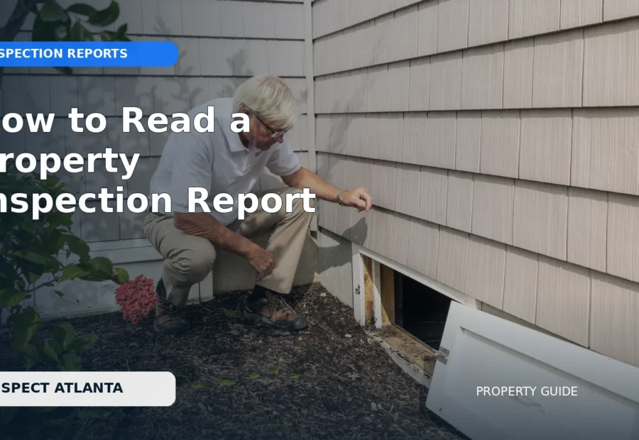 How to Read a Property Inspection Report