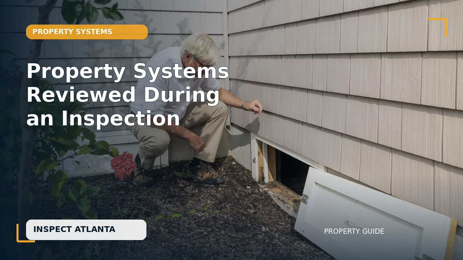 Common Property Systems Reviewed During an Inspection
