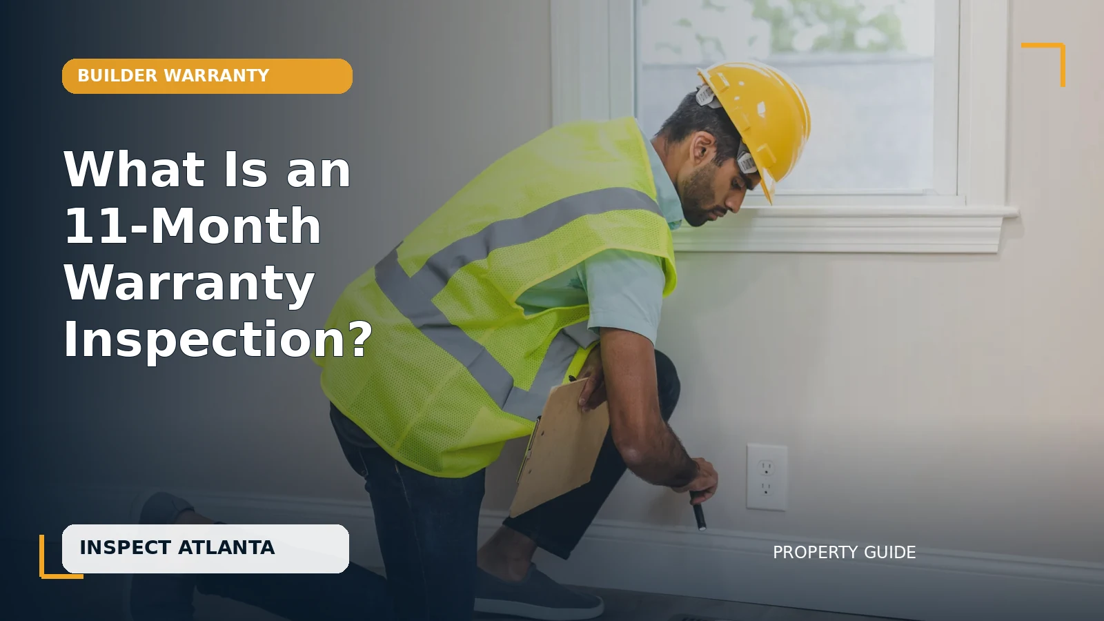 What Is an 11-Month Warranty Inspection?