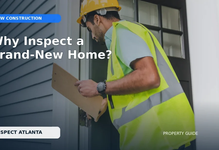 Why Inspect a Brand-New Home?